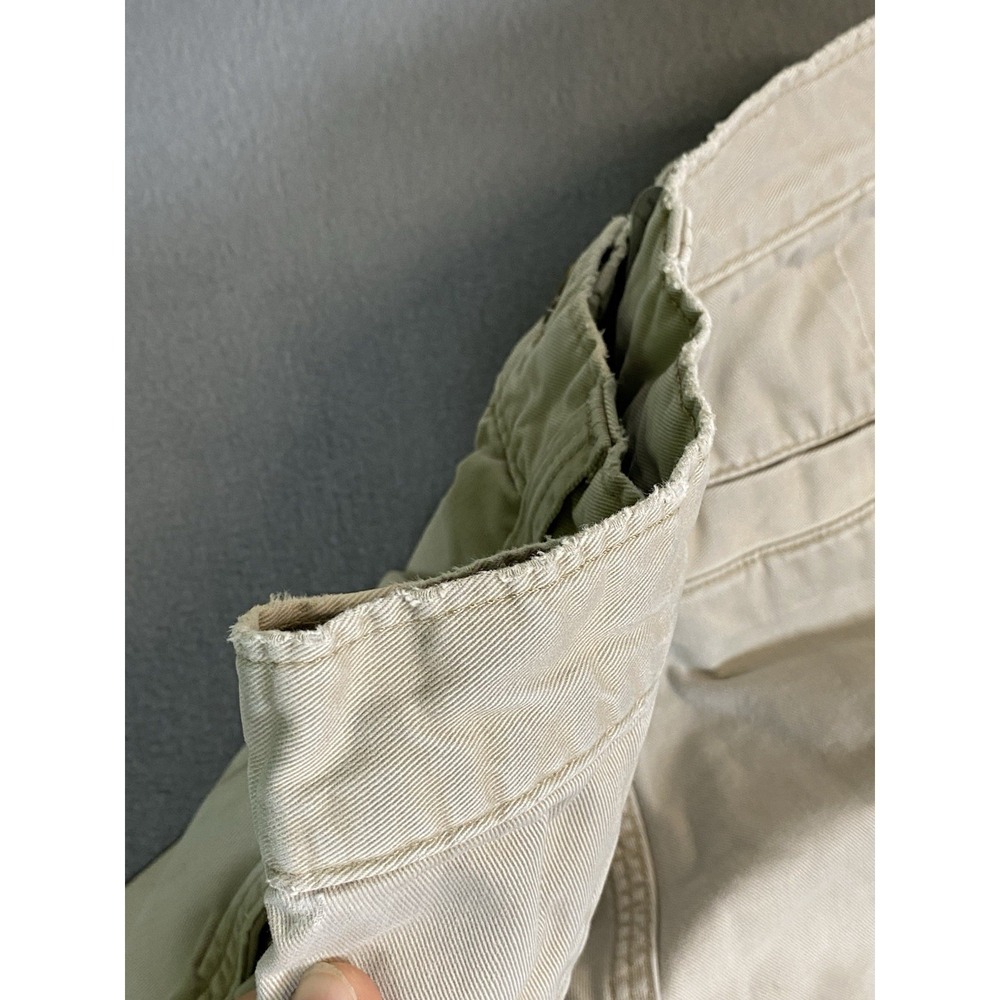 Carhartt Relaxed Fit Thrashed Khaki Pants/ Slacks Beige Measures 28 X 27 - Picture 15 of 16